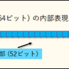  浮動小数点数型 double と誤差 ～double の内部表現～