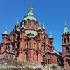 ヘルシンキマーケット広場の屋台ご飯＆ロシア正教教会ウスペンスキー大聖堂：「入場無料」は英語で何という？