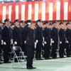 第24期一般陸曹候補生課程（前期）入隊式に出席　陸上自衛隊　武山駐屯地