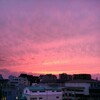 一日過ぎた夕暮れ