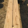 4寸角材、濡れてました