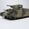 1/72超重戦車「オイ」　プラモデル製作 完成写真