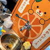 みかんジュース（蛇口）