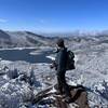 雪の呉越古道(3)極寒の登山・氷雪・樹氷・楽利峰からの絶景