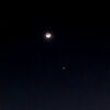  月と木星と金星の大接近