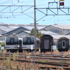 長野総合車両センター廃車置場周辺（10/23）