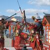 　厳島神社・舞楽・太平楽