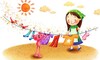 子供の上履きは、洗濯機で洗うべし！くつしたは、洗濯ボールをいれるべし！