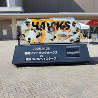 日本シリーズ第4戦をPayPayドームの1塁側コカ・コーラ席で観戦