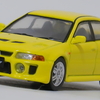 【モデルインプレッション】Tarmac Works 1/64 Mistubishi Lancer Evolution V GSR(Yellow)