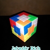 ルービックキューブで模様を作りました！　Rubik's Cube art design