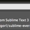 Sublime Text3でMarkdown形式で書いたメモをEvernoteに保存してみた