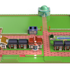 【ポケモン3Dモデル】セキチクシティのGOパークの左右の柵について＆GOパークの大幅修正をしました