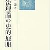 「刑法理論の史的展開」（内藤謙）