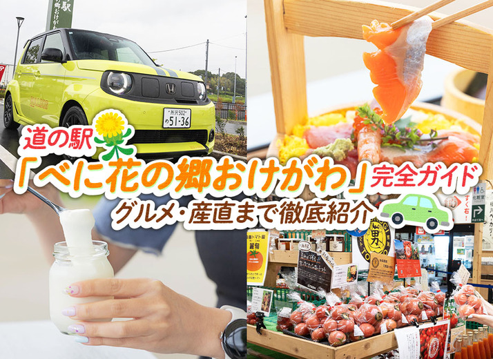 桶川の道の駅「べに花の郷おけがわ」完全ガイド。海鮮丼・クレープ・生ドーナツ、産直品まで