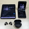Libero FlipとGalaxy Z Fold5の音質の差に驚き？HUAWEI FreeClipで大きく感じる