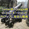 Twitter砲からGoogle砲への連携はブログのアクセスアップの必殺技