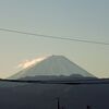 今朝の富士山