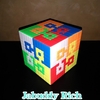 ルービックキューブで模様を作りました！　Rubik's Cube art design