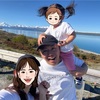 ニュージーランド・プカキ湖にてリートラT家族写真！