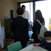 見学→西村県議とインターンシップ　春のブルーベリーフェアの準備