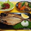 ☆アジの開き＆筑前煮 献立☆
