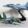 技MIX 1/144 F-15DJ“アグレッサー” そとあお&みどり