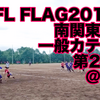 NFL FLAG'18秋 南関東大会一般カテゴリ第2日程@所沢の試合結果と動画（フラッグフットボール）