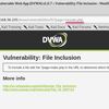 File Inclusion（ディレクトリ トラバーサル）