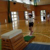 体育の授業「跳び箱」