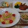 ♪えびとレタスの冷やし中華＆名古屋風手羽先揚げ♪