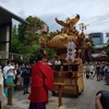 富岡八幡宮の二の宮神輿渡御・・・。