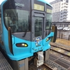 いし鉄の521系電車に乗り、金沢駅へ。