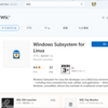 Windows 11 Windows Subsystem for Linux のストアアプリが GA したようです