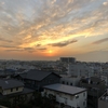 今日の夕焼け