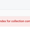 `[cloud_firestore/failed-precondition] Operation was rejected because the system is not in a state required for the operation's execution. If performing a query, ensure it has been indexed via the Firebase console`