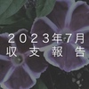 収支と金融資産（23年7月）