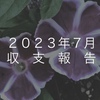 収支と金融資産（23年7月）