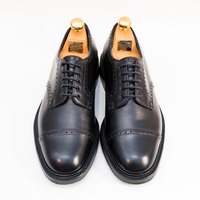 【90s】エドワードグリーン キャップトゥ ヴィンテージ EDWARD GREEN】エドワードグリーン 旧ロゴ 88 パンチドキャップ