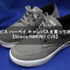 グラビス ハーベイ キャンバスを買ってみた！【Gravis HARVEY CVS】