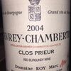 Gevrey Chambertin Clos Prieur Domaine Roy Marc 2004