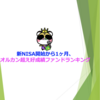 新NISA開始から1ヶ月、オルカン超え好成績ファンドランキング