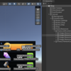 【Unity】シーン上の Graphic を Hierarchy 上で選択できるボタンを表示する