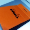 どこに行くにも一緒な私の相棒。RHODIA No.10