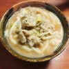 ごまの風味が満載・・・ごま酢肉うどん