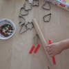 １歳息子とクッキー作り。いっしょが楽しい。