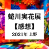 『蜷川実花展』の感想。展示作品・所要時間など【2021年 東京会場／上野の森美術館】