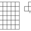 ６×６の方眼紙をある図形で被覆する問題（４）