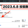 ブログ記事の投稿数が9,500に！