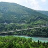 【風景】谷瀬の吊橋［奈良県 十津川村］